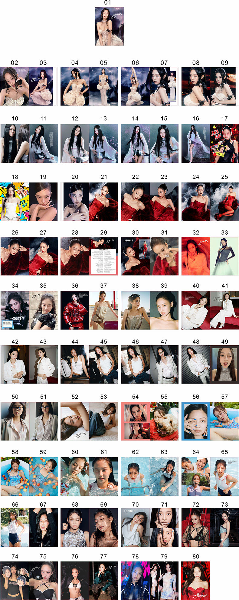 [Në Gjendje] JENNIE 'Deadline' Photo Album