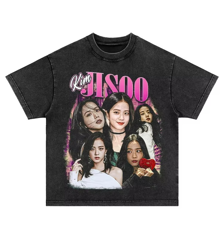 [PRE-ORDER] BLACKPINK JISOO Washed T-shirts