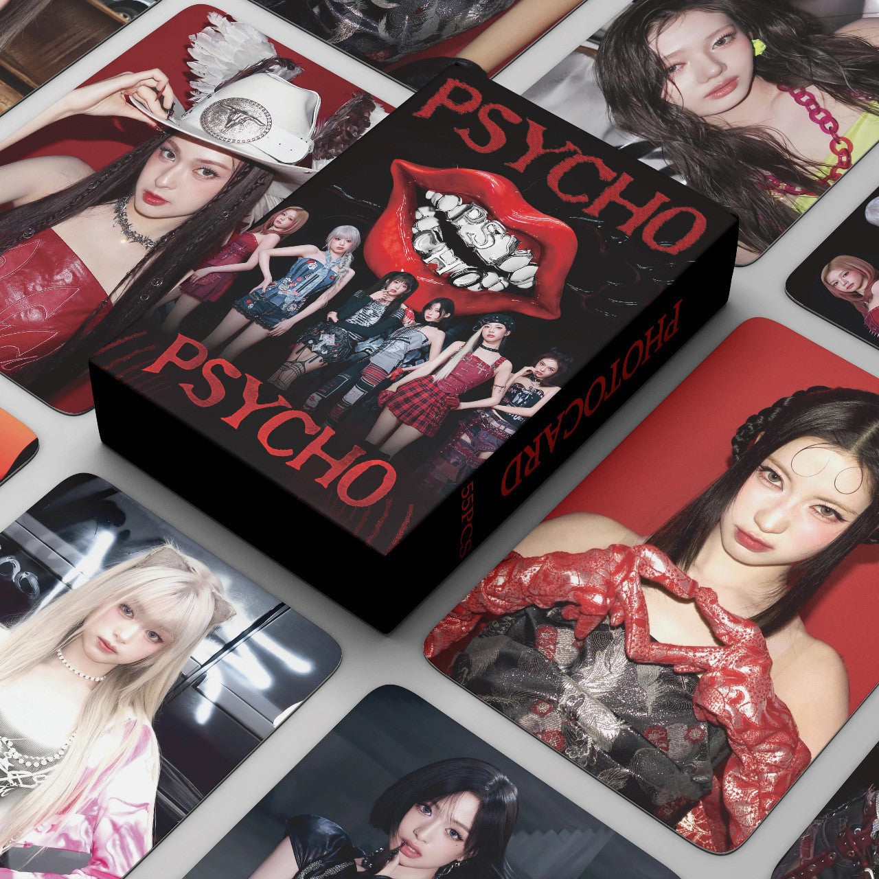 [PRE-ORDER] BABYMONSTER 'Psycho' lomocards (55pcs)