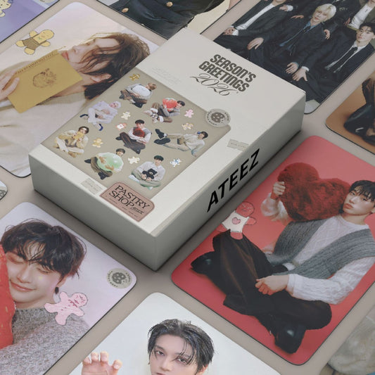 [Në Gjendje] ATEEZ 'Season's Greetings' lomocards (55pcs)