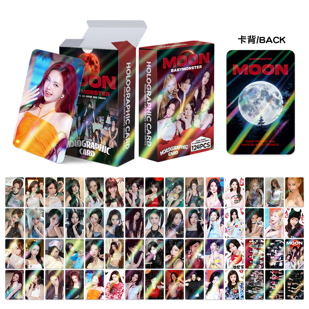 [PRE-ORDER] BABYMONSTER 'MOON' Lomocards (124pcs)