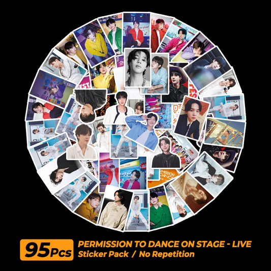 [Në Gjendje] BTS 'Permission To Dance' Sticker Set (95pcs)