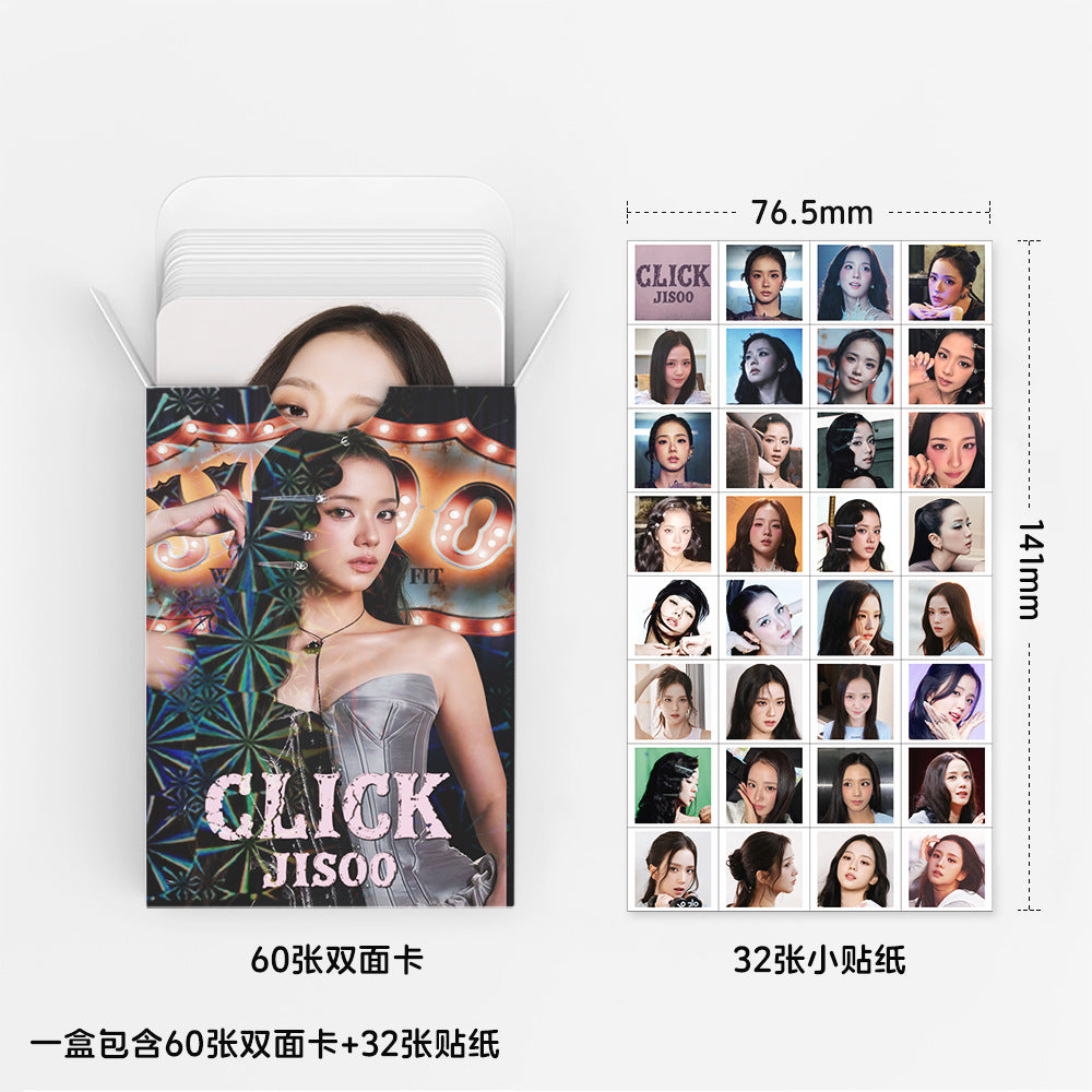 [Po vjen/ 9 Tetor] JISOO - Lomocards (92pcs)