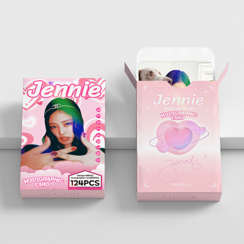 [PRE-ORDER] JENNIE holographic lomocards (124pcs)