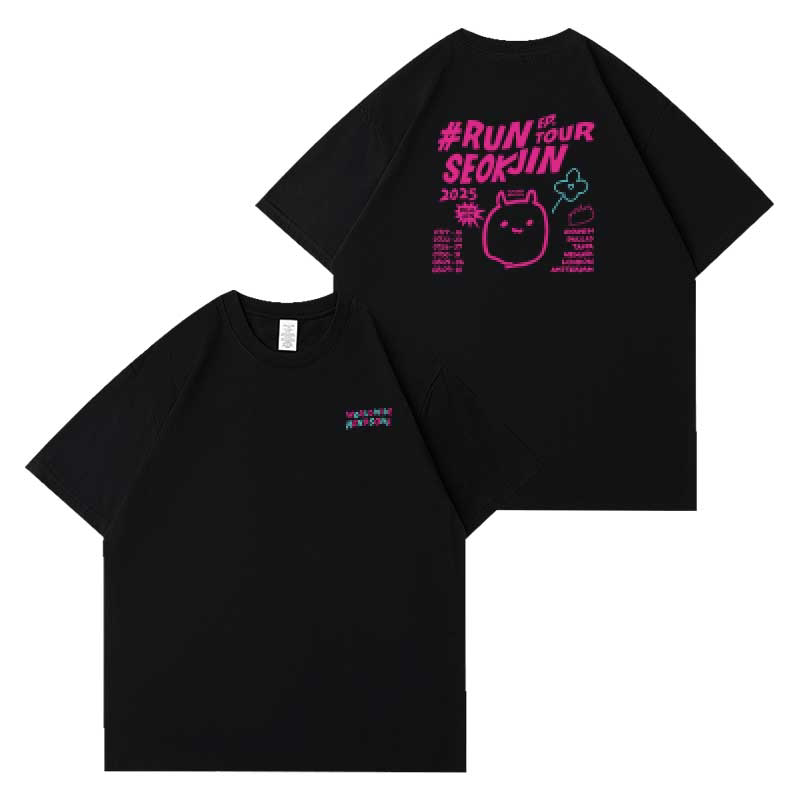 [PRE-ORDER] BTS Run SeokJin Tour T-shirt