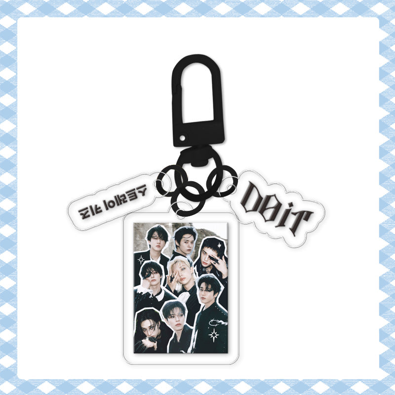 [Në Gjendje] Stray Kids 'Run It' Acrylic Keyring | HD Photo + Charm