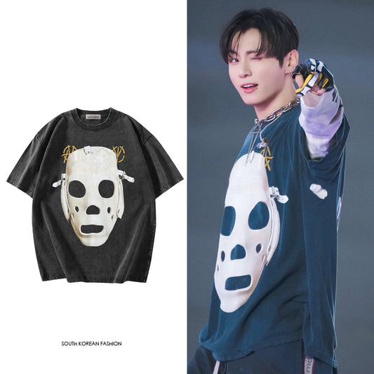 [Në Gjendje] Jungkook Masked Man T-Shirt | Arirang Goyang Concert Style