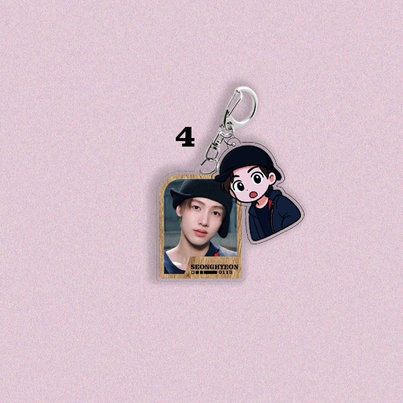 [PRE-ORDER] CORTIS Acrylic Keychain Pendant ver. 2