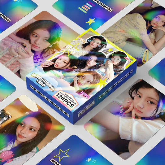 [Në Gjendje] ILLIT 'Mamihlapinatapai'  holographic lomocards (124pcs)