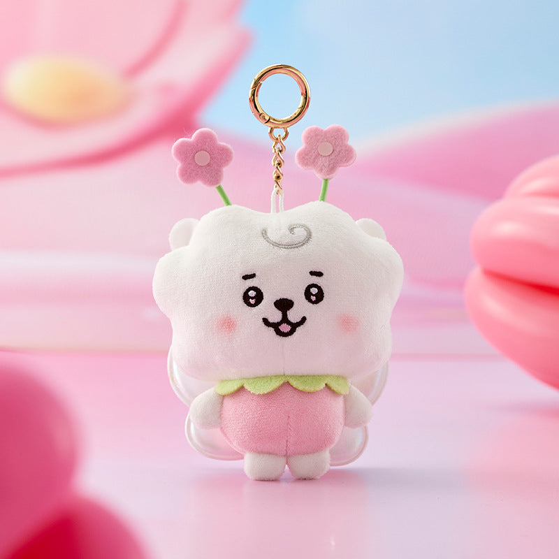 [PRE-ORDER] BT21 Baby Spring Fairy Plush Keyring 🌸