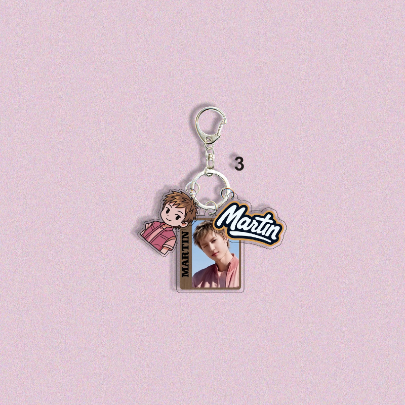 [PRE-ORDER] CORTIS Acrylic Keychain Pendant ver. 1