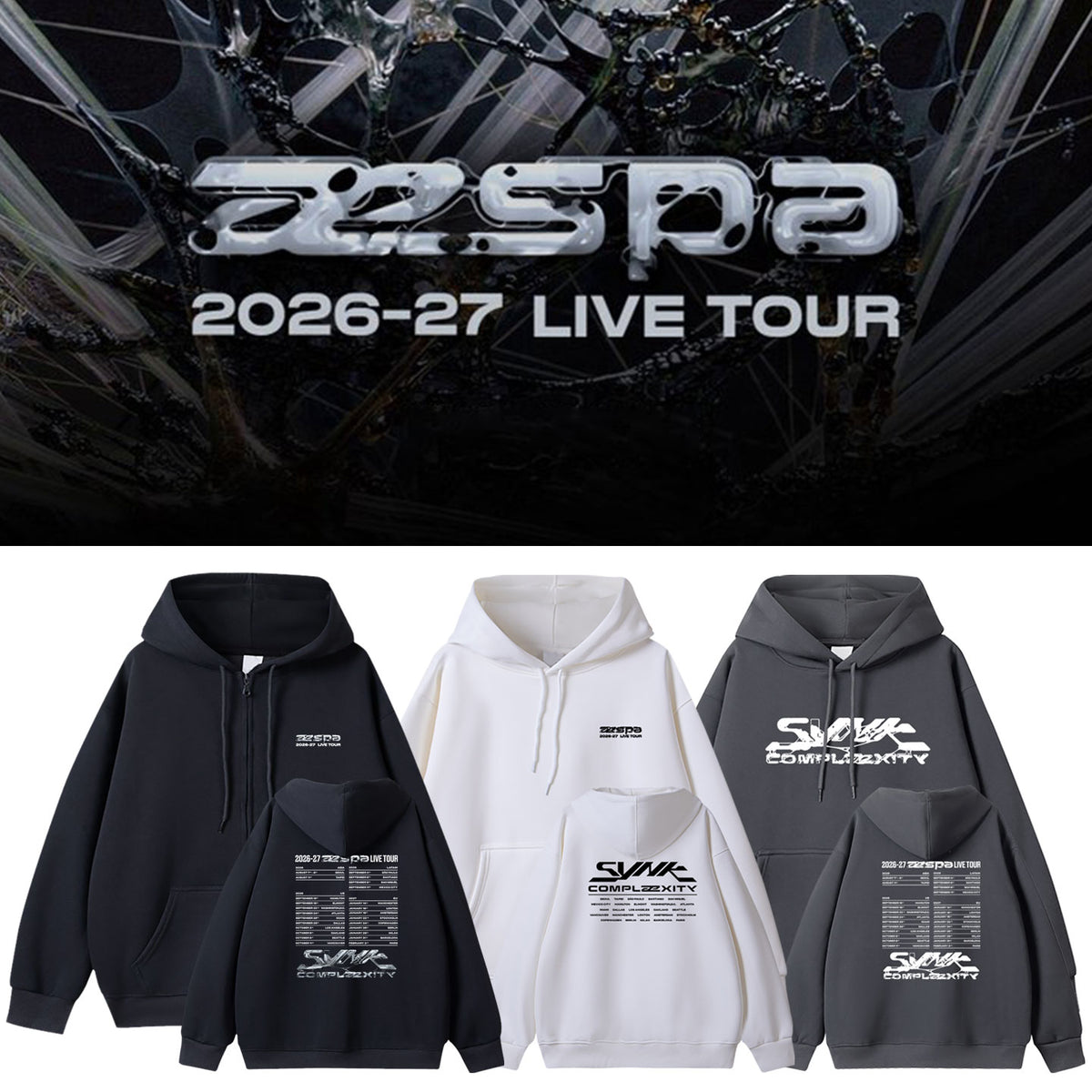 [PRE-ORDER] aespa 2026 4th Tour Seoul Hoodies