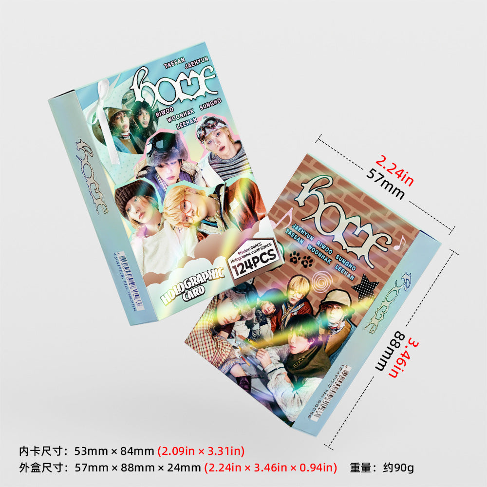[Në Gjendje] Boynextdoor 'Home' holographic lomocards (124pcs)