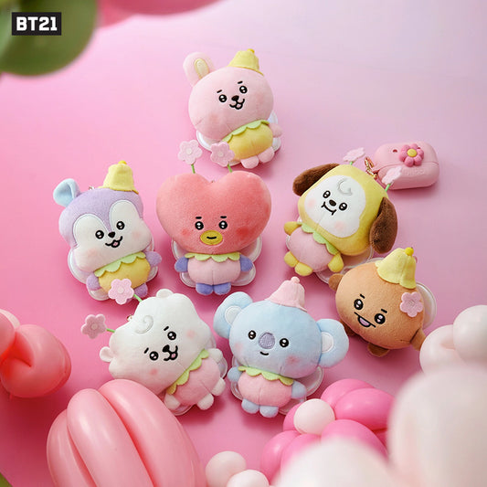[PRE-ORDER] BT21 Baby Spring Fairy Plush Keyring 🌸