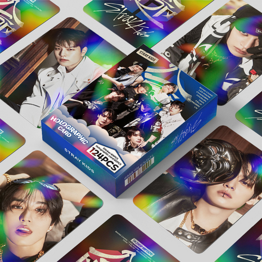 [PRE-ORDER] STRAY KIDS holographic lomocards (124pcs)
