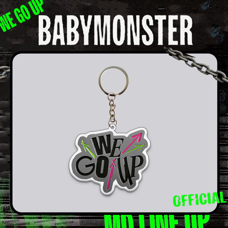 [PRE-ORDER] BABYMONSTER 'We Go Up' Acrylic Keyrings