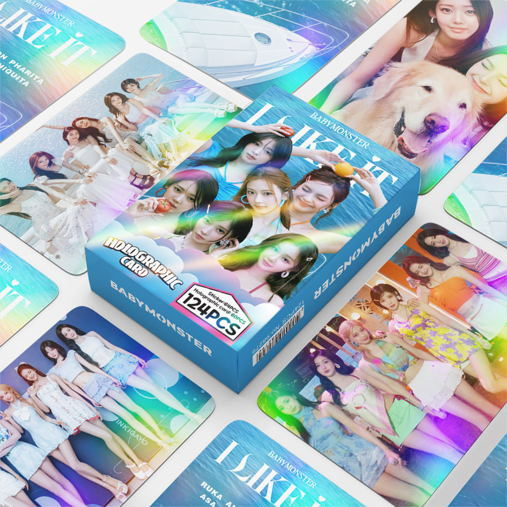[Në Gjendje] BABYMONSTER 'I Like It' Lomocards (124pcs)