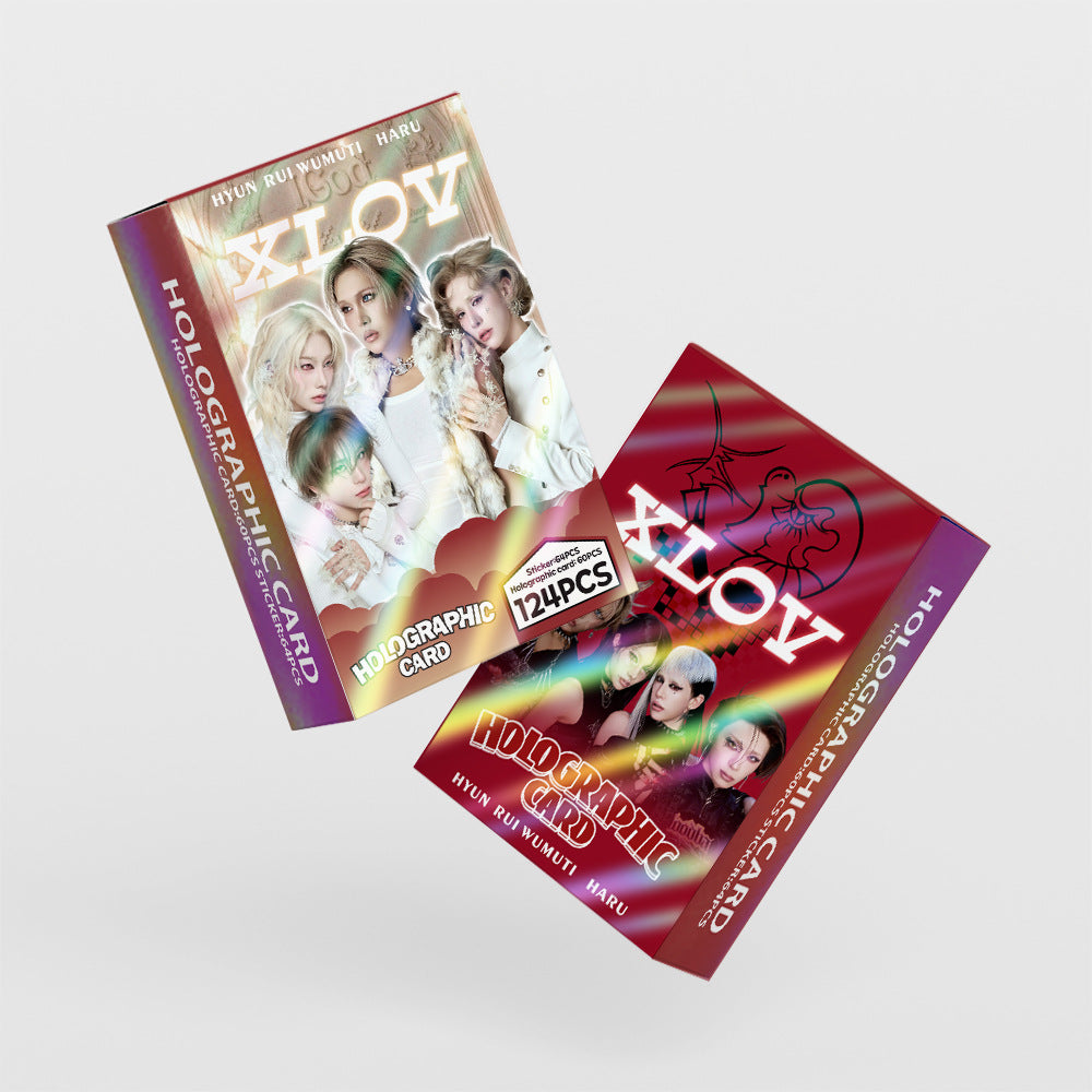 [Po Vjen/ 9 Tetor] XLOV Holographic Lomocards (124pcs)