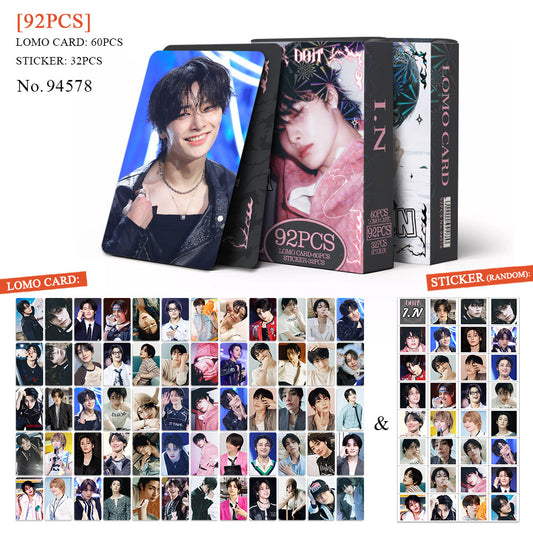[PRE-ORDER] STRAY KIDS I.N lomocards (92pcs)
