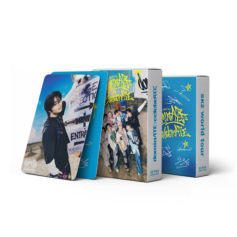 [PRE-ORDER] SKZ 'DominATE CelebrATE' lomocards (55pcs)