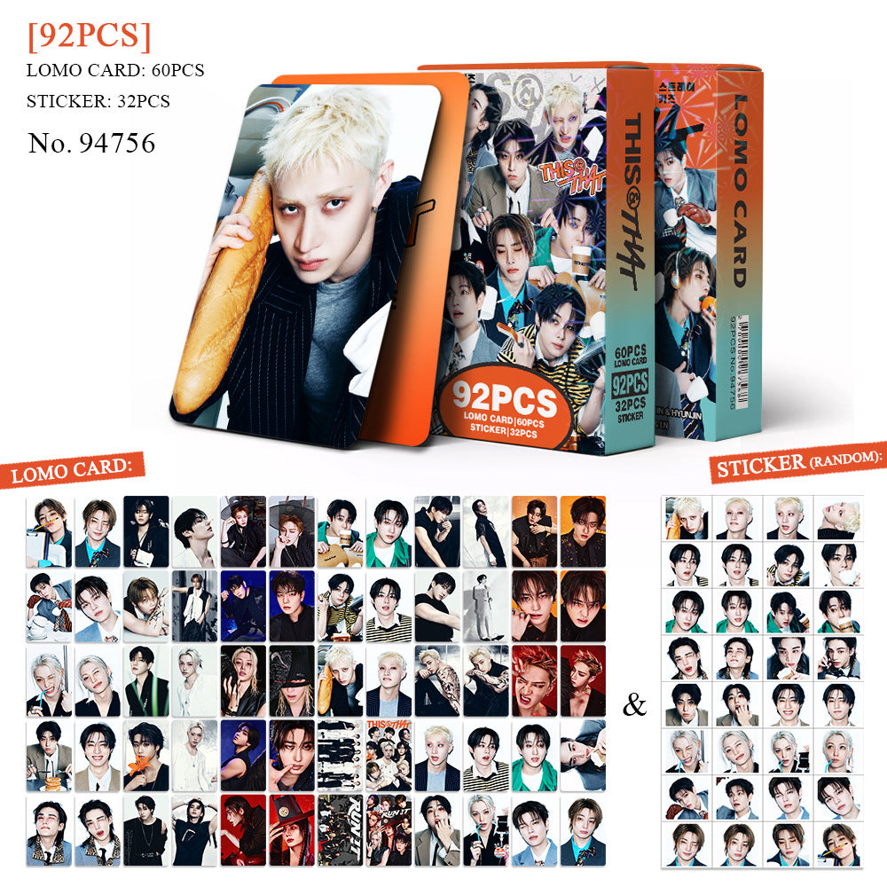 [Në Gjendje] STRAY KIDS 'This & That' lomocards (92pcs)