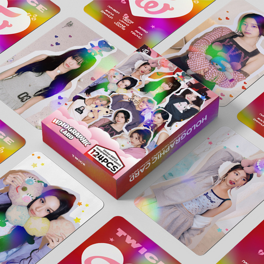 [Në Gjendje] TWICE holographic lomocards (124pcs)