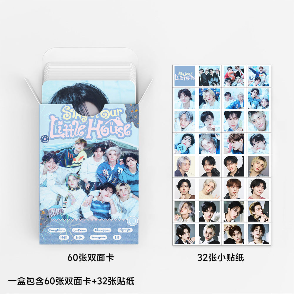 [Ne Gjendje] STRAY KIDS 'Stay In Our Little House' lomocards (92pcs)