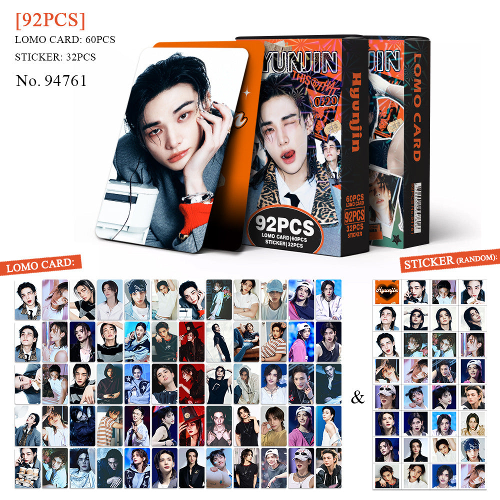 [Në Gjendje] Stray Kids HYUNJIN 'This & That' lomocards (92pcs)