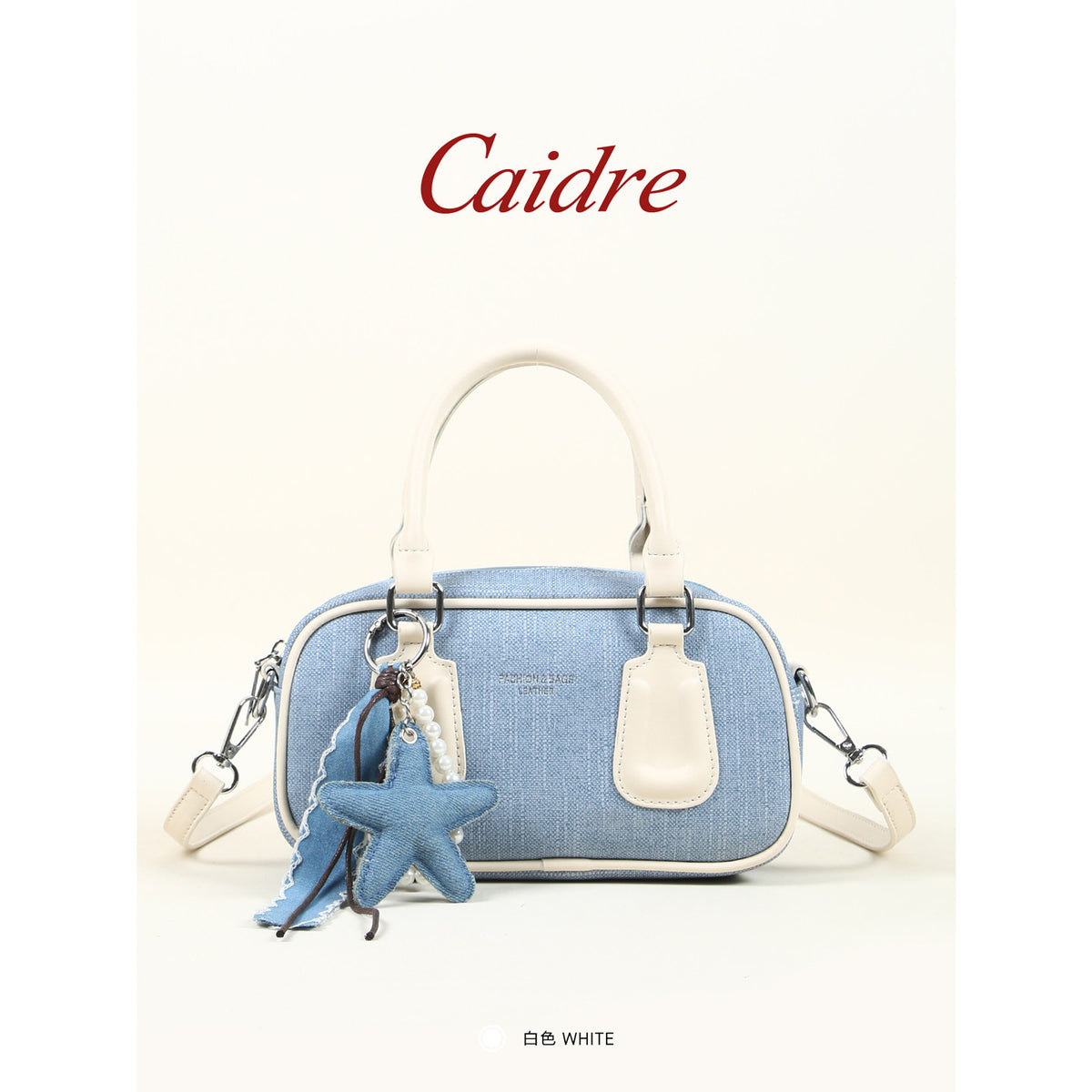 [PRE-ORDER] CAIDRE Japanese Style Shoulder Bag | Solid Color