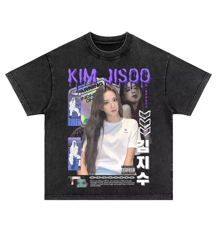 [PRE-ORDER] BLACKPINK JISOO Washed T-shirts