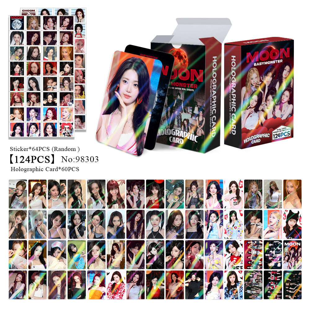 [PRE-ORDER] BABYMONSTER 'MOON' Lomocards (124pcs)