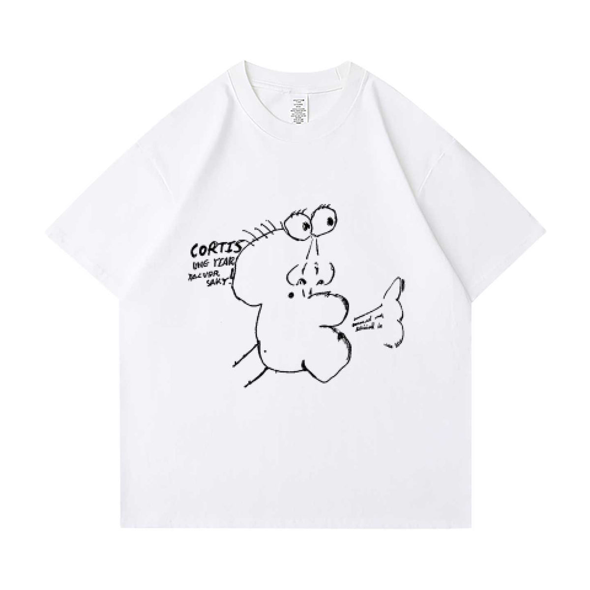 Design 4 - CORTIS doodle creature print