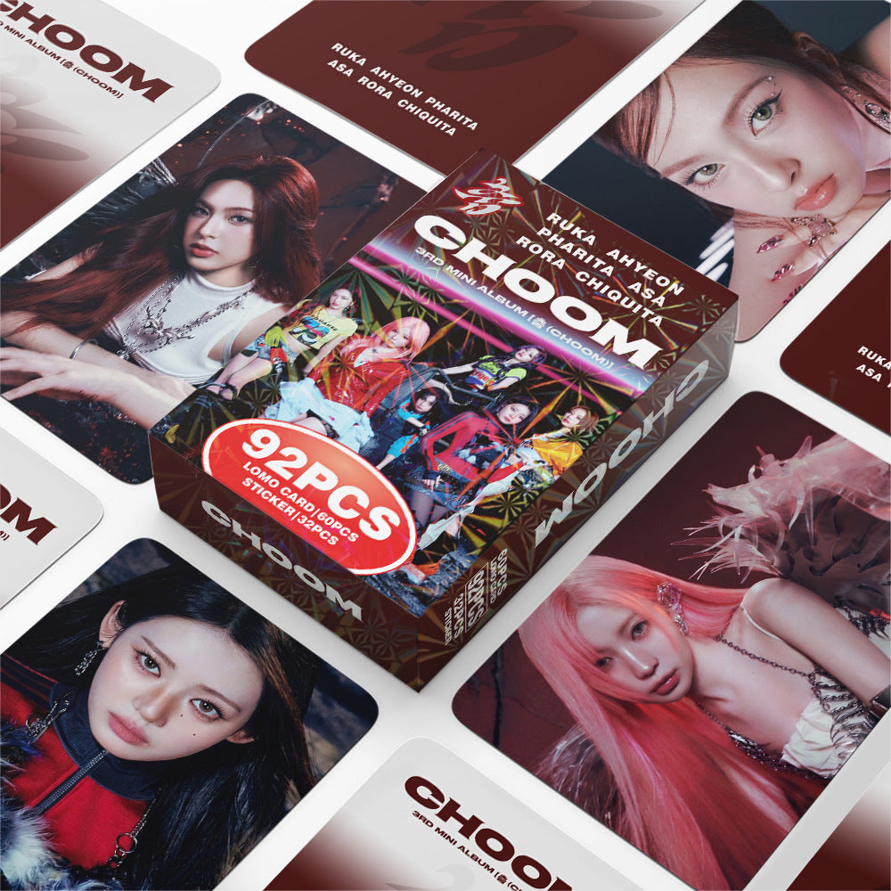[PRE-ORDER] BABYMONSTER 'Choom' lomocards (92pcs)
