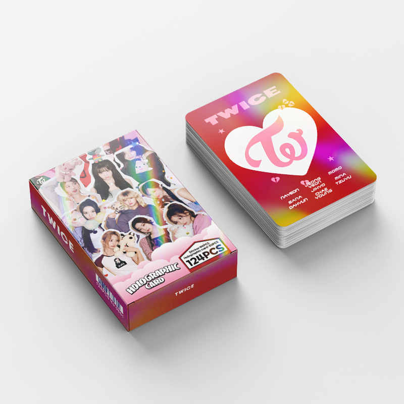 [Në Gjendje] TWICE holographic lomocards (124pcs)