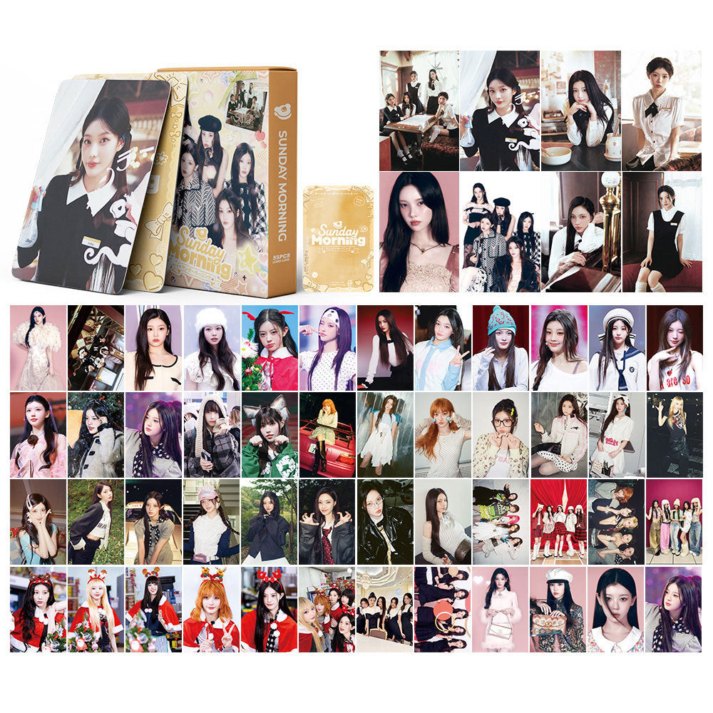 [PRE-ORDER] ILLIT 'Sunday Morning' lomocards (55pcs)