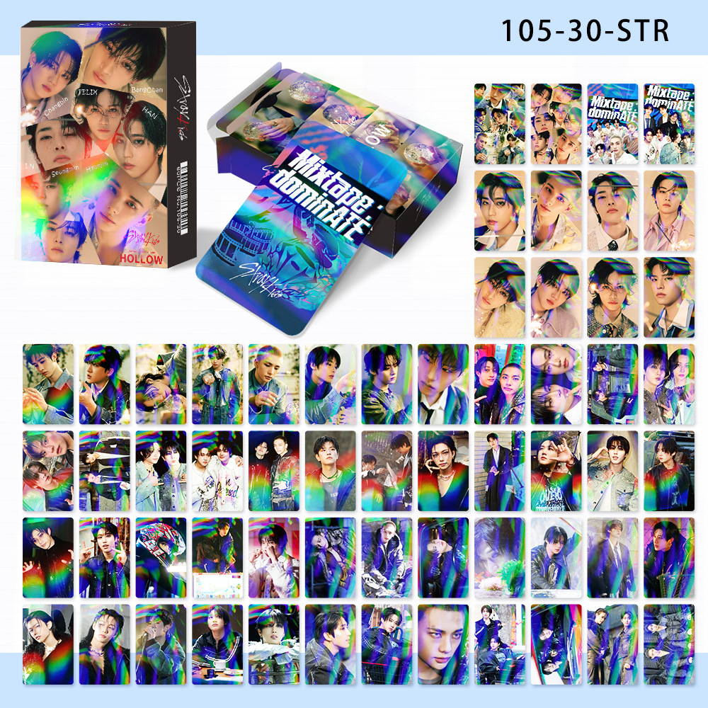 [Në Gjendje] STRAY KIDS 'Hollow' laser lomocards (60pcs)