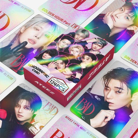 [Në Gjendje] ATEEZ 'Bad' Lomocards (124pcs)