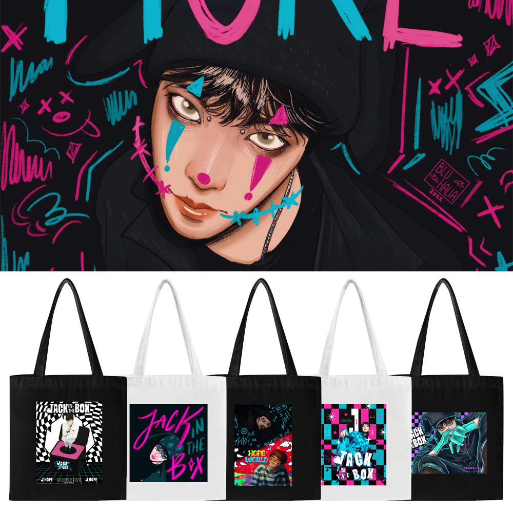 [PRE-ORDER] BTS J-Hope 'Jack In The Box' Tote Bags