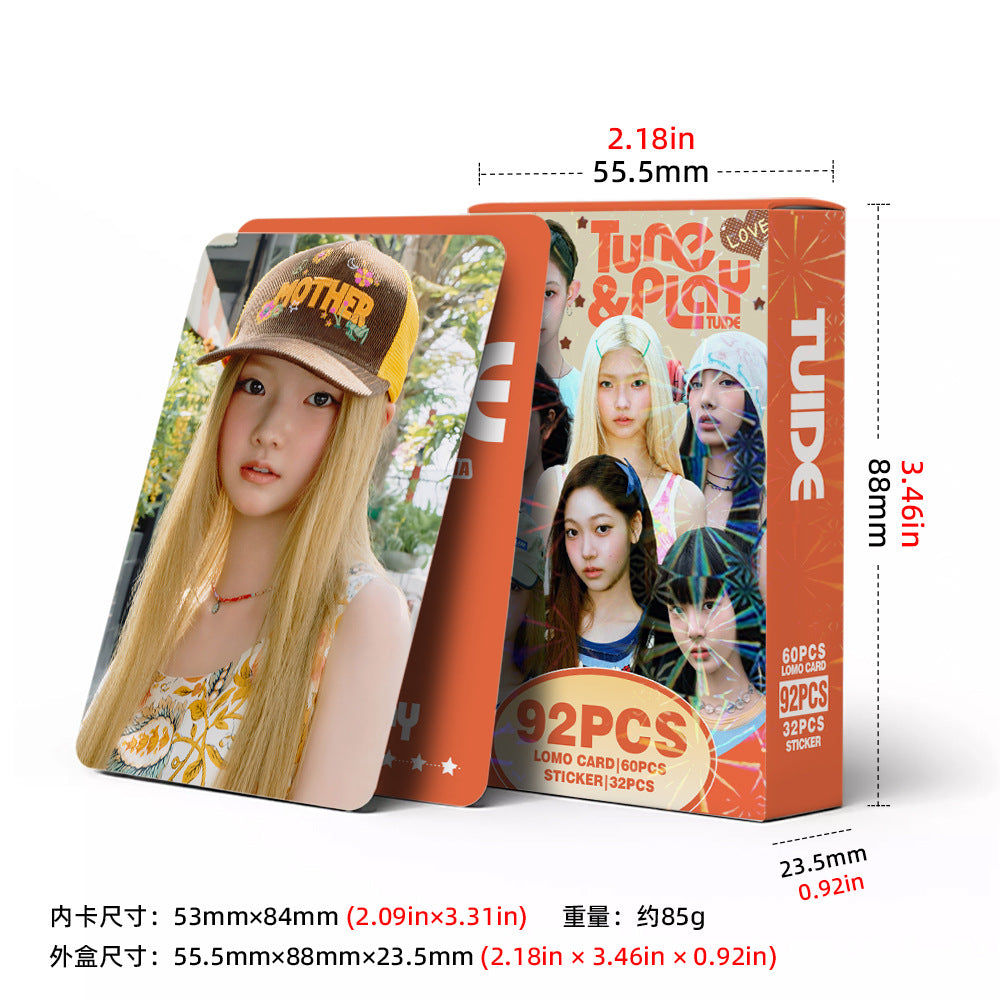 [Po vjen/ 9 Tetor] TUIDE - Tuition Lomocards (92pcs)