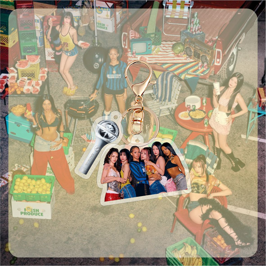 [Në Gjendje] KATSEYE Group Acrylic Photo Keyring
