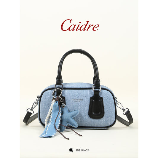 [PRE-ORDER] CAIDRE Japanese Style Shoulder Bag | Solid Color