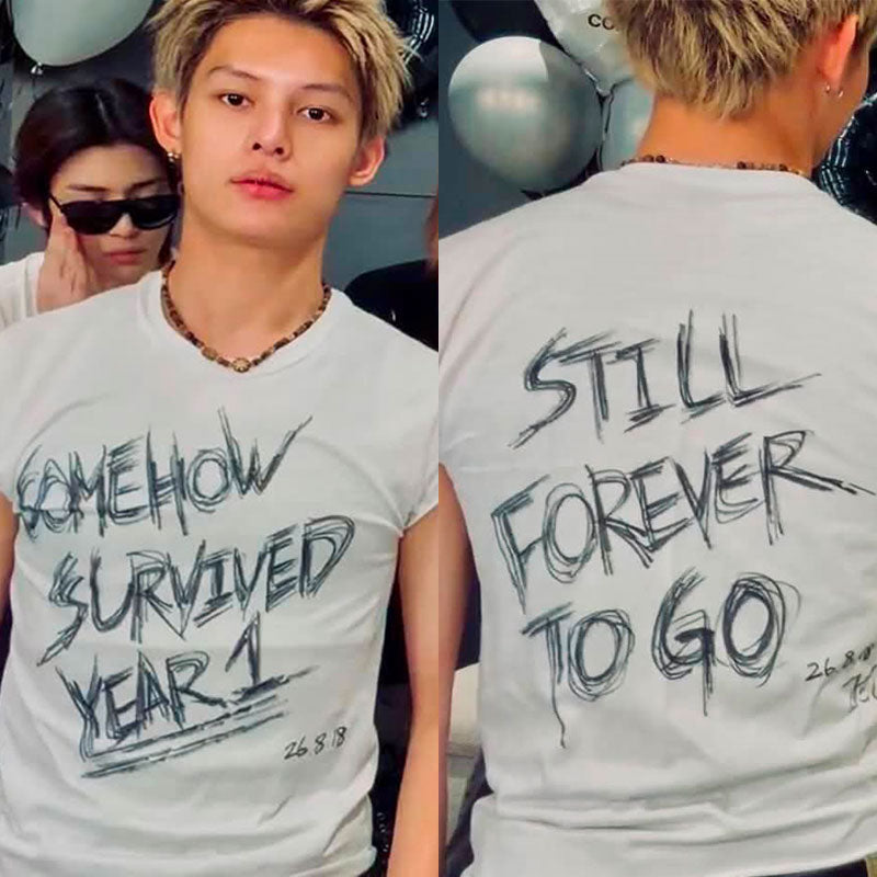 [PRE-ORDER] CORTIS 1st Anniversary Livestream Graffiti T-Shirt