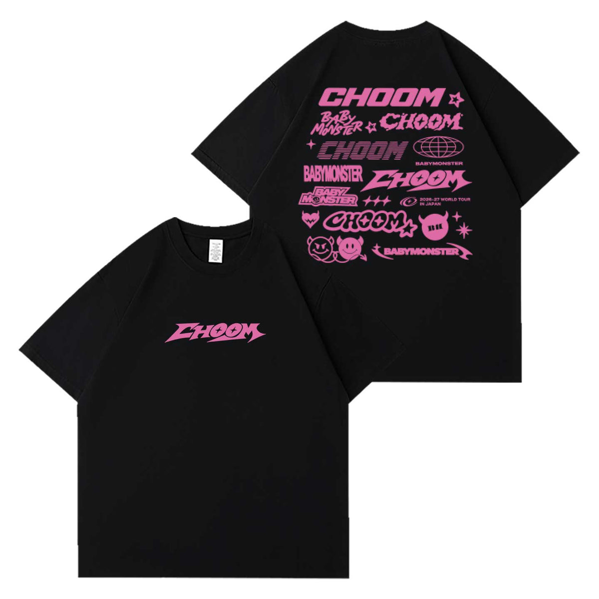 [PRE-ORDER] BABYMONSTER 2026-2027 World Tour Japan Concert T-Shirt