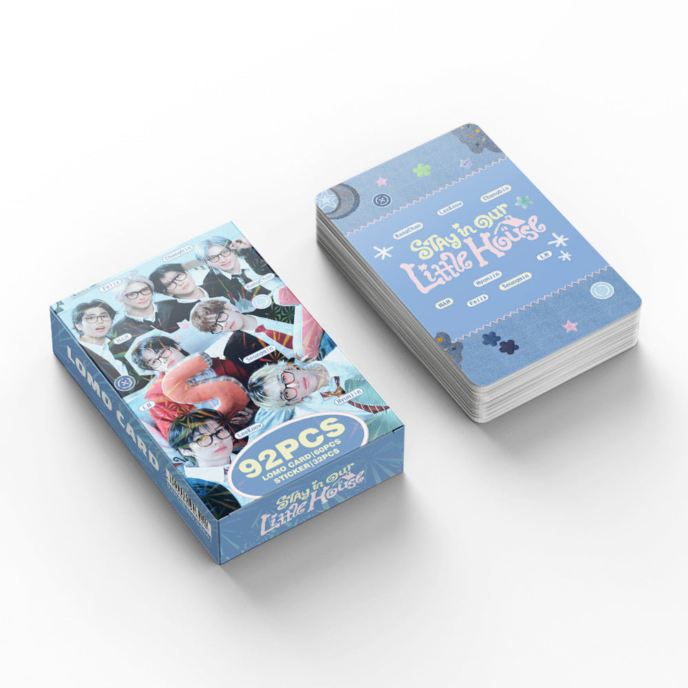 [Ne Gjendje] STRAY KIDS 'Stay In Our Little House' lomocards (92pcs)
