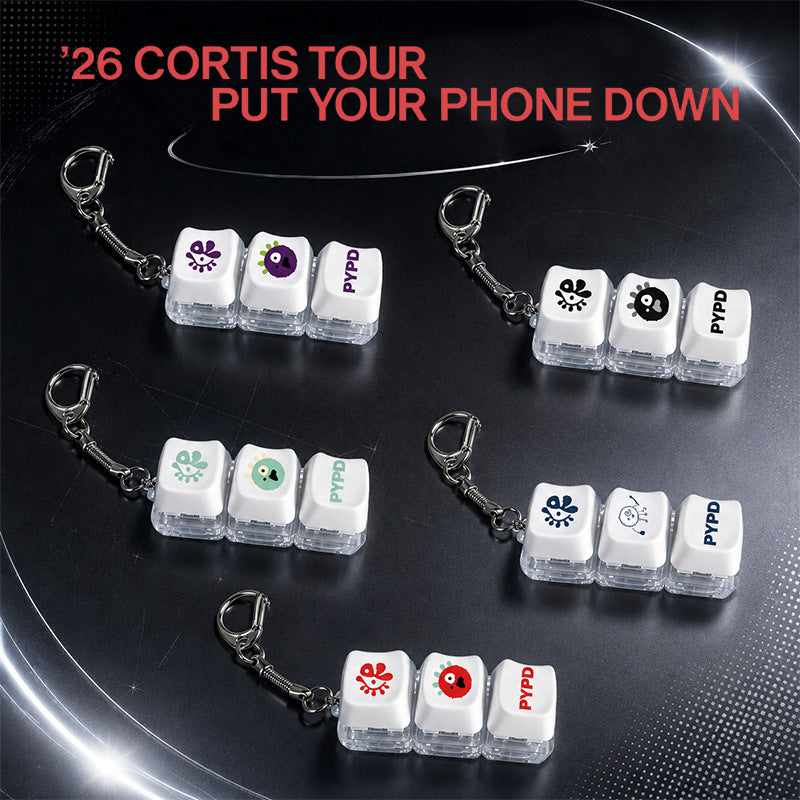 CORTIS PYPD keycap keychain all styles