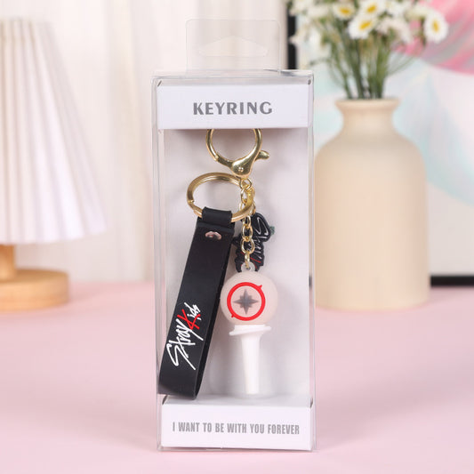 [PRE-ORDER] STRAY KIDS 3D Soft Rubber Lightstick Keyring