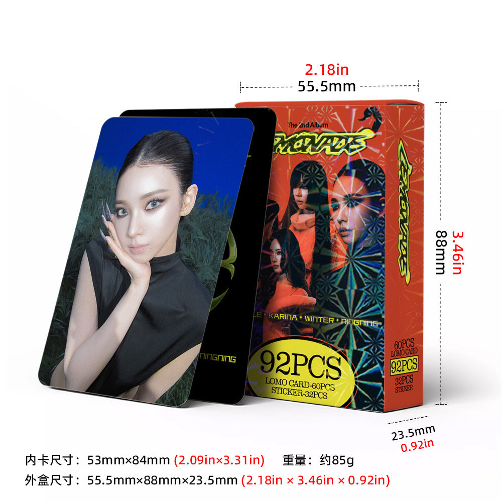 [Në Gjendje] aespa 'Lemonade' lomocards (92pcs)