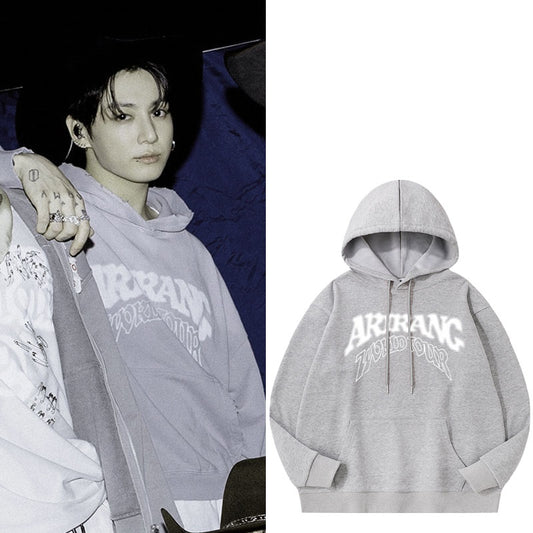 [PRE-ORDER] BTS 'ARIRANG' Soft Grey Hoodie