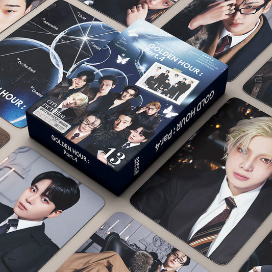 [Ne Gjendje] ATEEZ 'Golden Hour Pt.4' lomocards (55pcs)