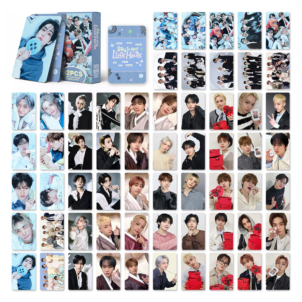 [Ne Gjendje] STRAY KIDS 'Stay In Our Little House' lomocards (92pcs)